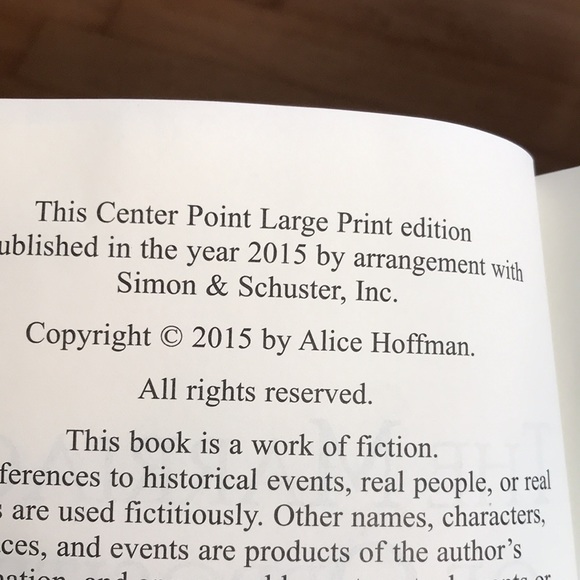 “The marriage of opposites“ A novel by Alice Hoffman - Picture 13 of 16